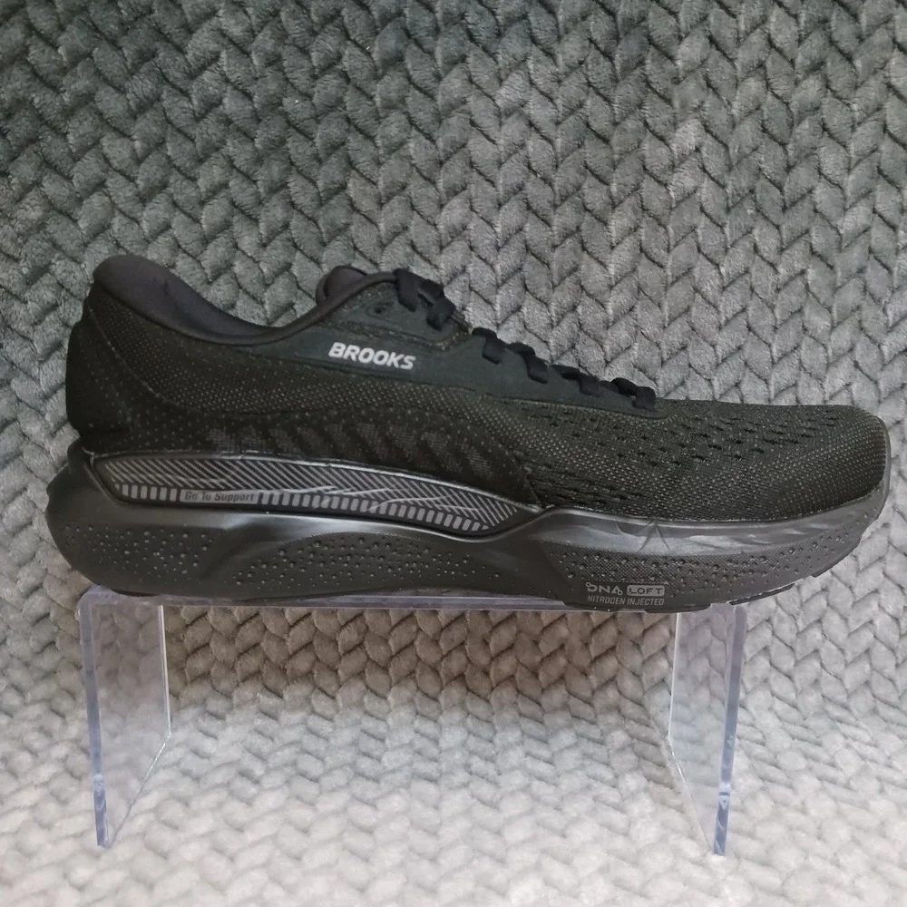 Brooks Adrenaline GTS 24 Black Ebony Women's Walking Running Shoes Size 9.5